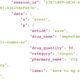 A sample of some of the data we found being passed back to advertising partners.